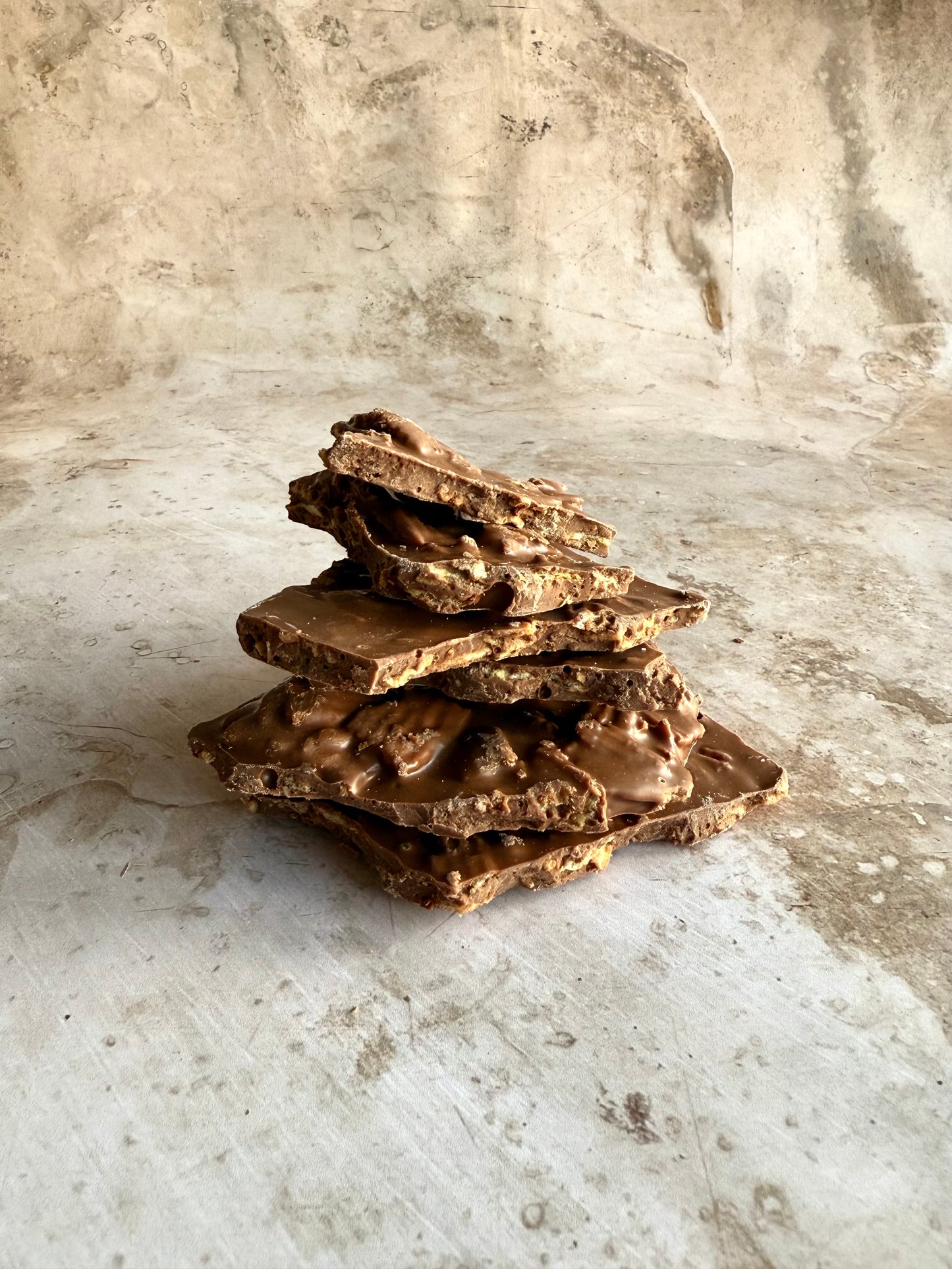 Cadeauzakje choco chips | melkchocolade met naturel ribbel chips