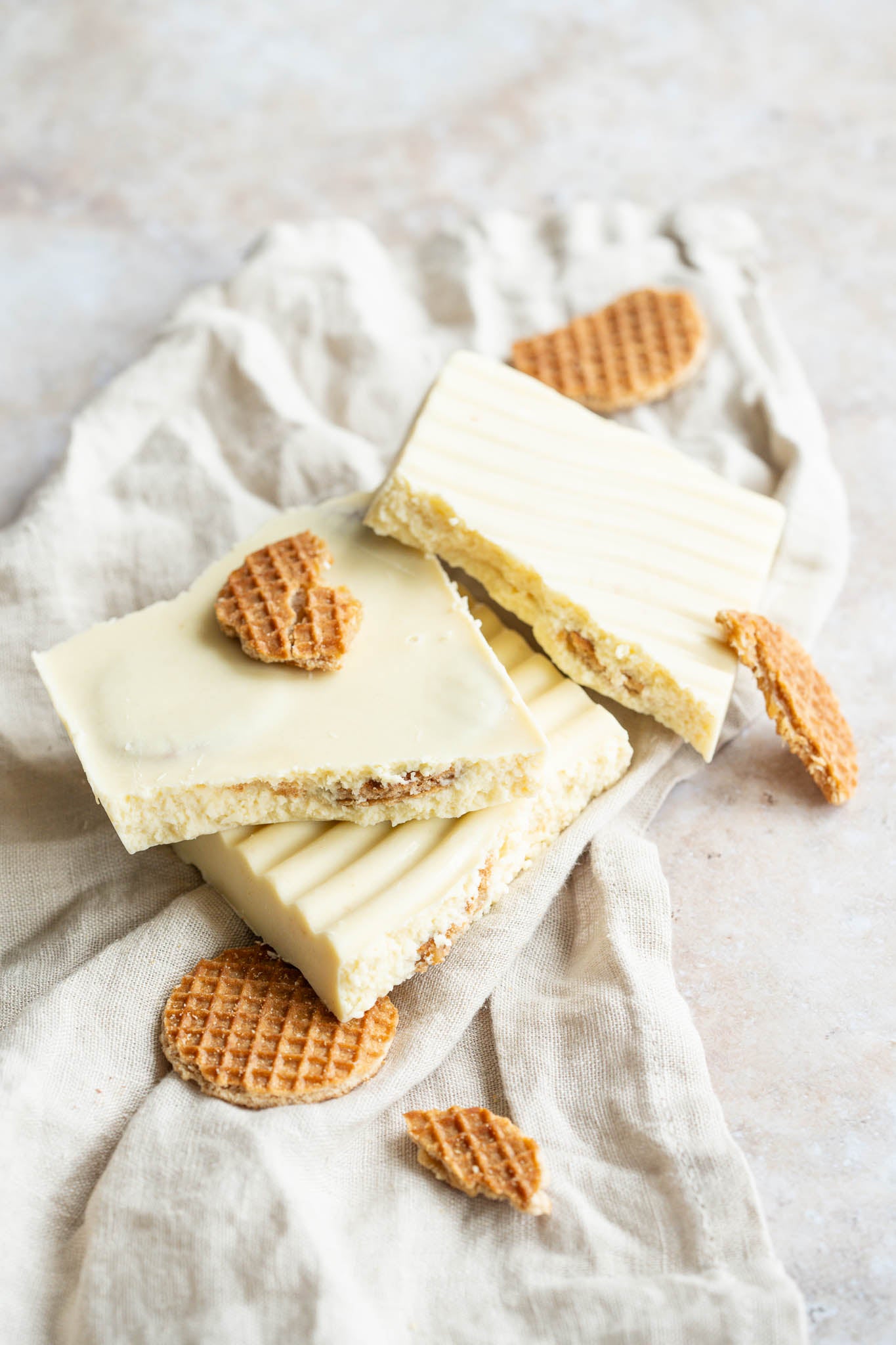 Ambachtelijke chocolade met stroopwafel | 300 gram