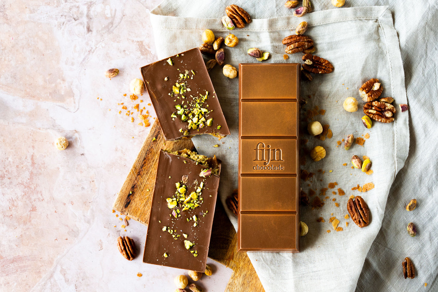 Ambachtelijke melkchocolade met spiced baklava blend | Pre-order 26 maart