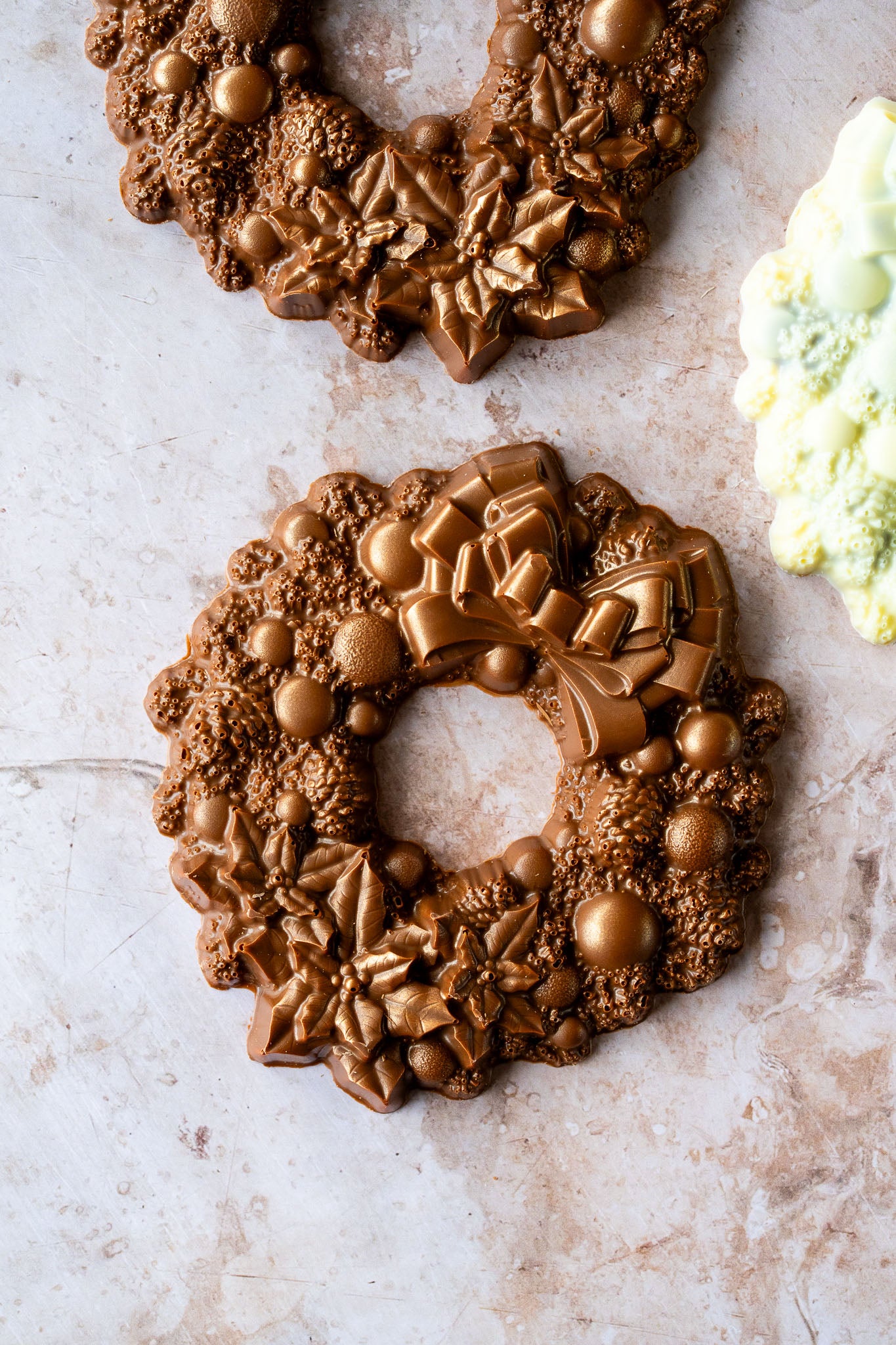 Ambachtelijke chocolade | Luxe kerstkrans