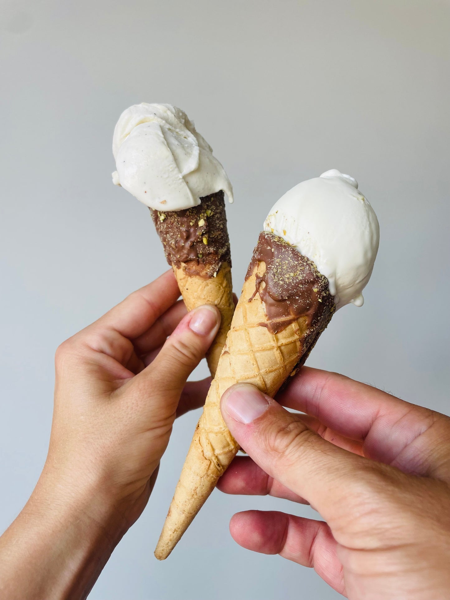 Pistache Choco Hoorntjes | 2 voor € 5,95