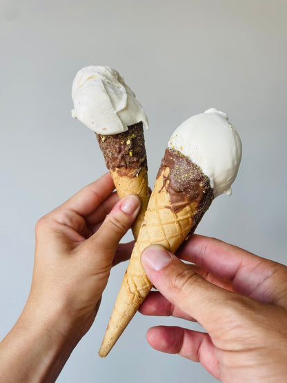 Pistache Choco Hoorntjes | 2 voor € 5,95