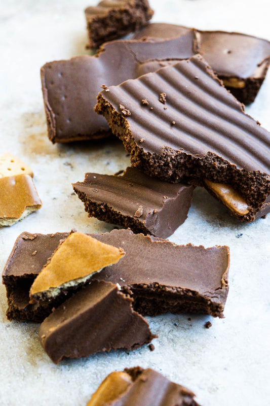 Ambachtelijke melk chocolade met Café Noir koekjes | 340 gram