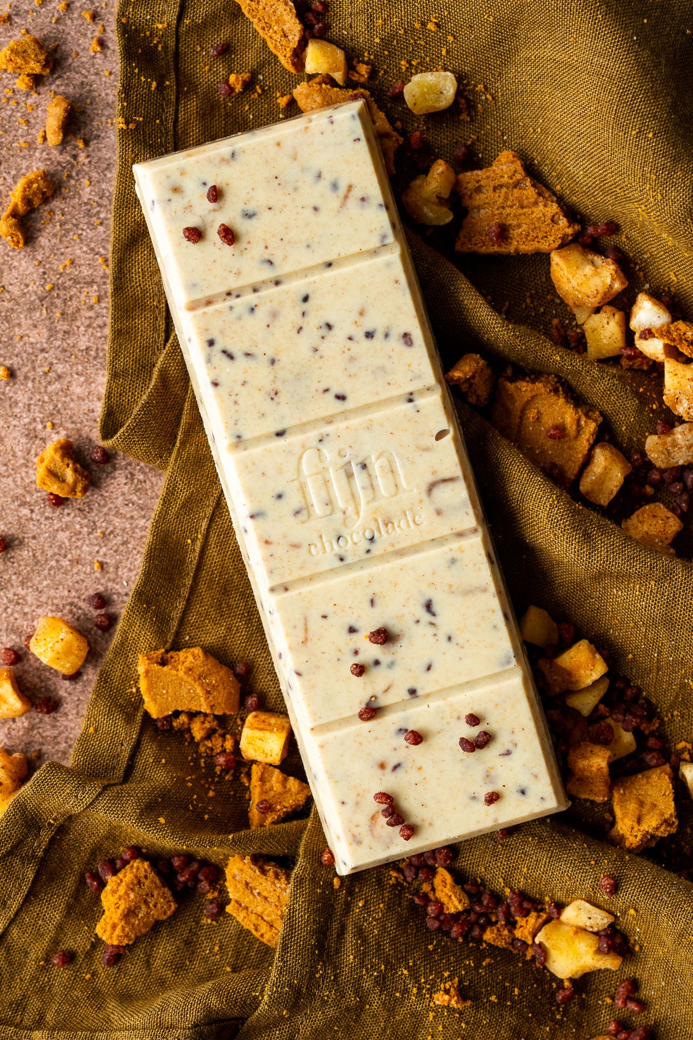 Ambachtelijke chocolade met appeltaartje | 200 gram