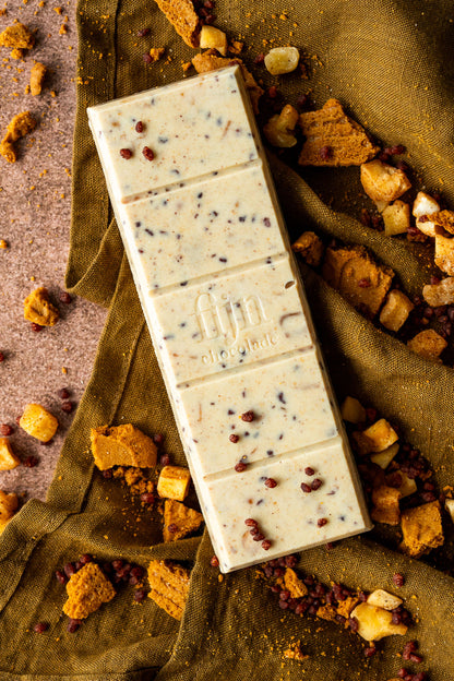 Ambachtelijke chocolade met appeltaartje | 200 gram