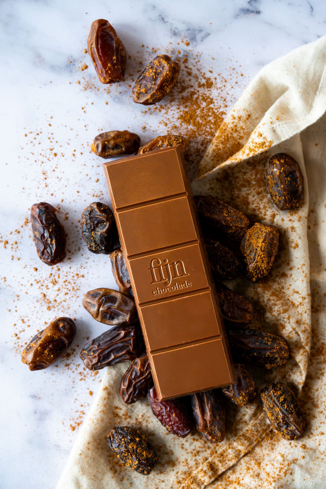 Ambachtelijke chocoladereep | Sticky toffee 200 gram