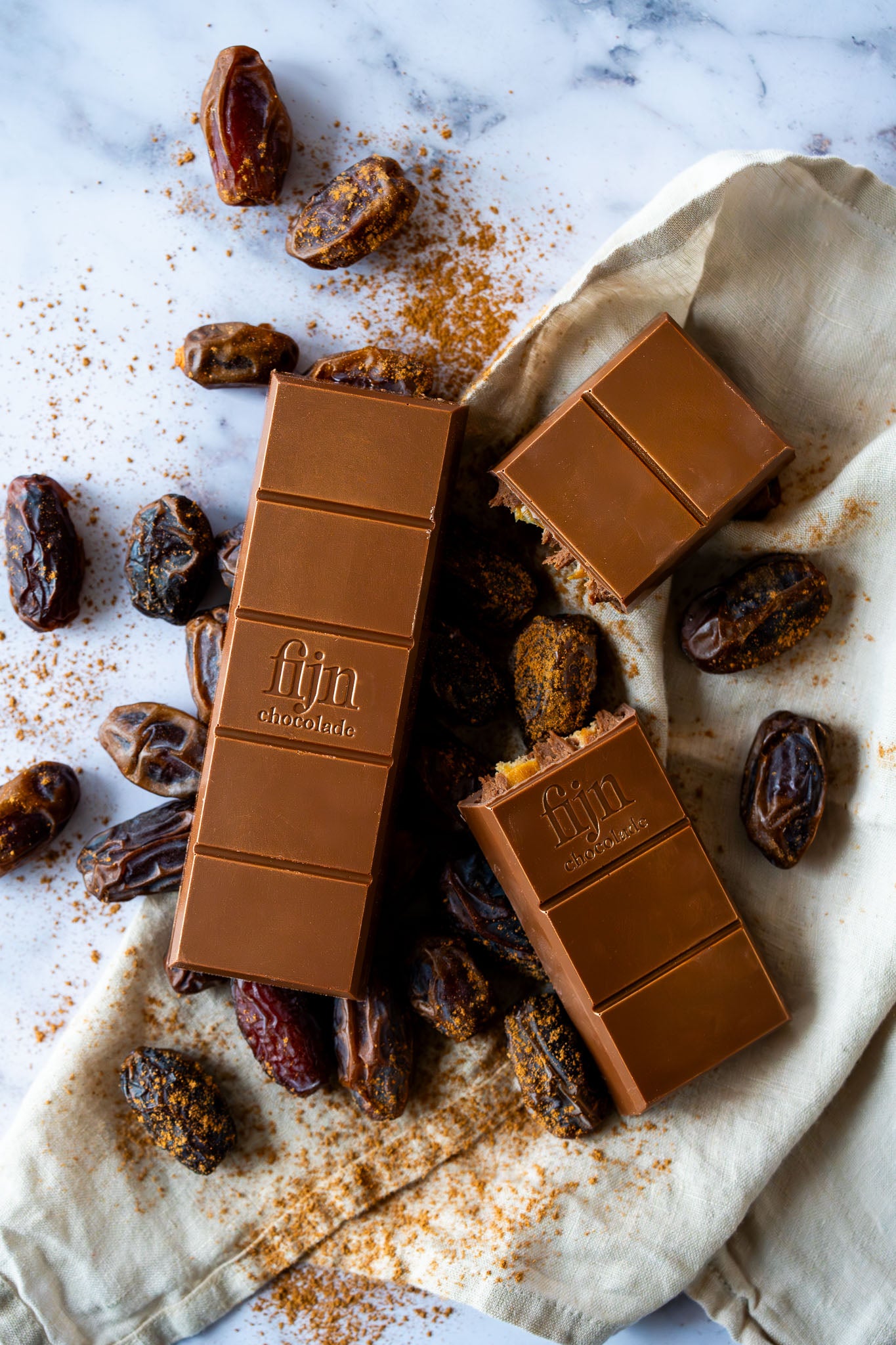 Ambachtelijke chocoladereep | Sticky toffee 200 gram