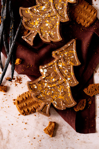Ambachtelijke chocolade kerstboom | Bastogne parfait